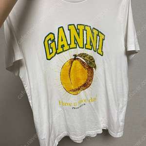 ganni 가니 티셔츠