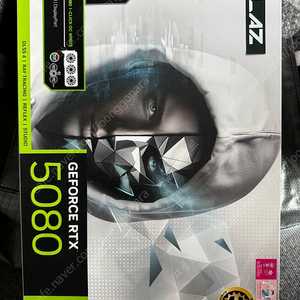 (미개봉) 갤럭시 GALAX 지포스 RTX 5080 WHITE OC D7 16GB