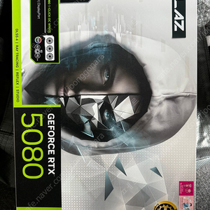(미개봉) 갤럭시 GALAX 지포스 RTX 5080 WHITE OC D7 16GB