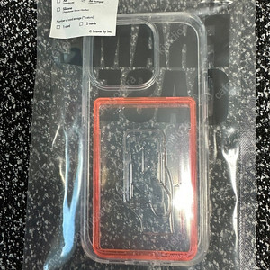 프레임바이 Air bumper 투명 폰케이스입니다.