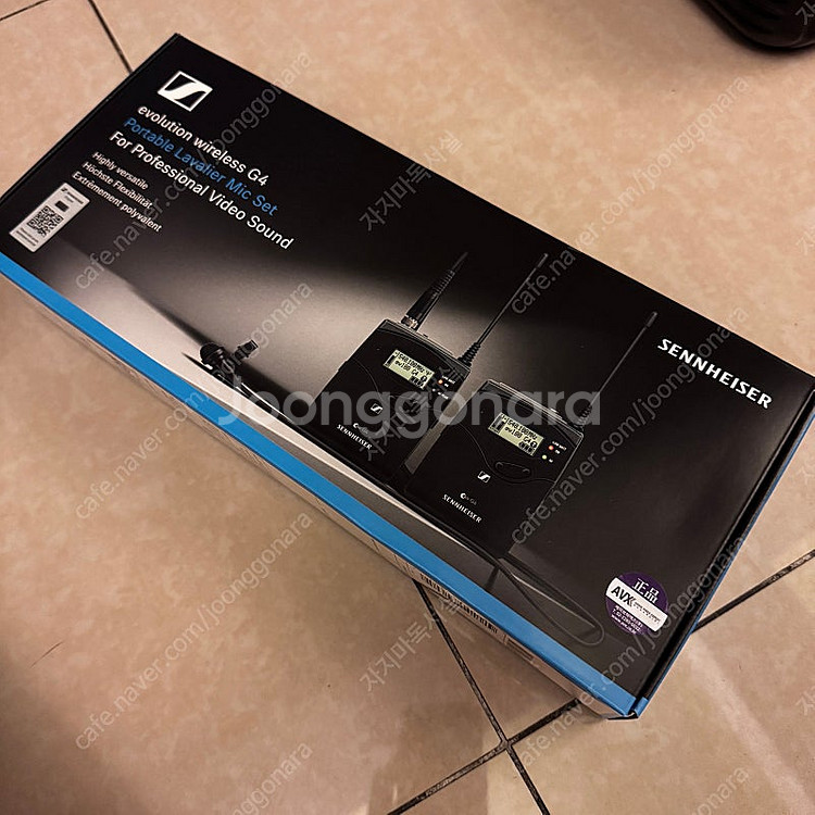 젠하이저 ew 112P G4-K+ 무선마이크 (미사용품신품)--0