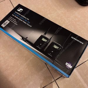 젠하이저 ew 112P G4-K+ 무선마이크 (미사용품신품)