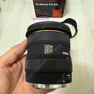 시그마10-20mmF4-5.6EXDC캐논마운트판매(가격인하)