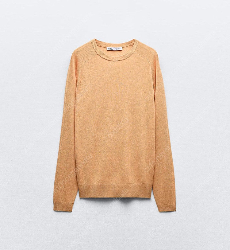 새상품) 자라 s 긴팔 얇은 파인 니트 스웨터 코스 마시모두띠 구호 닥스 빈폴 bcbg 가니 비이커 스타일 이미지