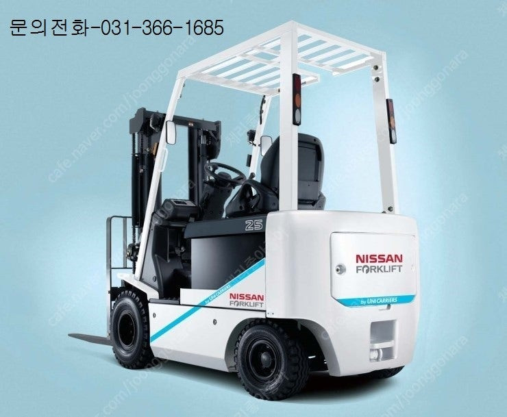 니찌유 입식 전동지게차 1.5톤 2단 3000MM 2021년식 중고 [신차수준] 이미지