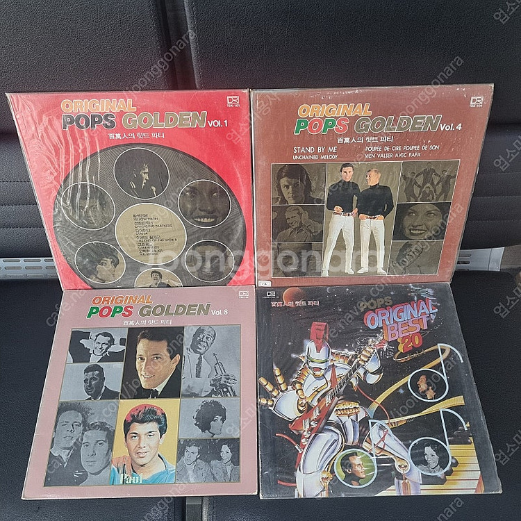 듣기 좋은 옴니버스 팝송 영화 음악 등 총 10장 LP...--0