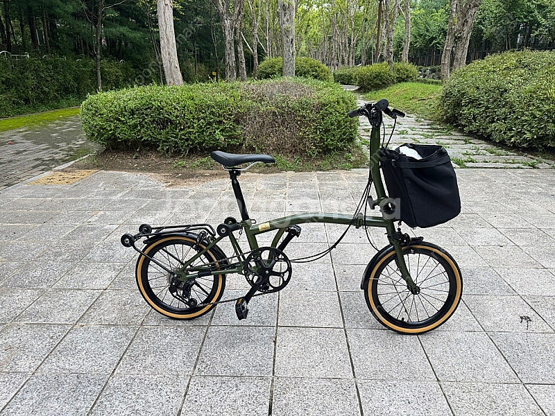 바이크스 시티 올리브그린 팝니다--3