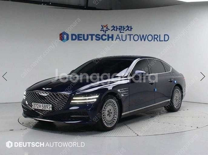 중고차 제네시스 더 올뉴G80 가솔린 3.5 AWD 기...--0
