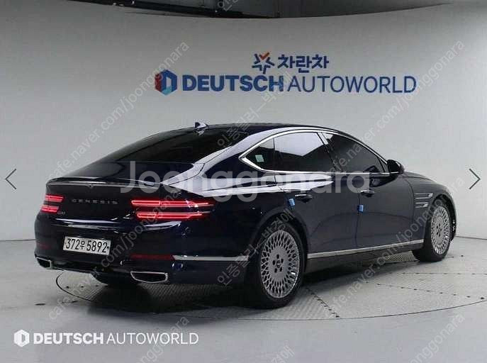 중고차 제네시스 더 올뉴G80 가솔린 3.5 AWD 기...--1