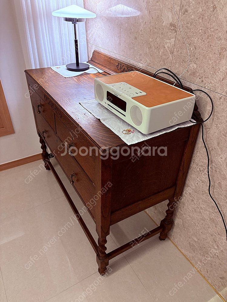 영국 앤틱 사이드 보드--1