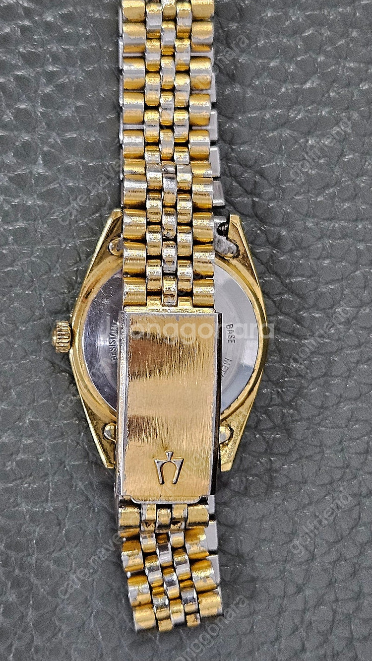 부로바 수퍼세빌 여성용 금장 쿼츠--4