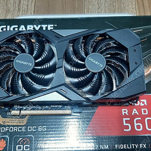 GIGABYTE 라데온 RX 5600XT WINDFORCE OC D6 6GB