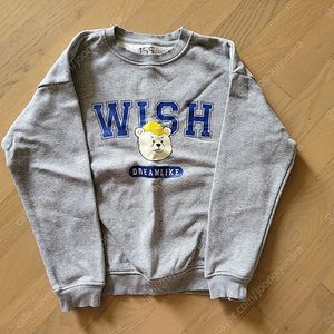 지오다노주니어 155사이즈 기모맨투맨