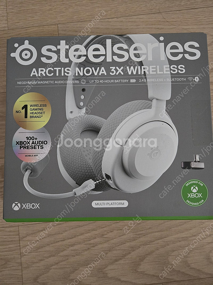 스틸시리즈 Arctis Nova 3X 무선 게이밍 헤드...--0