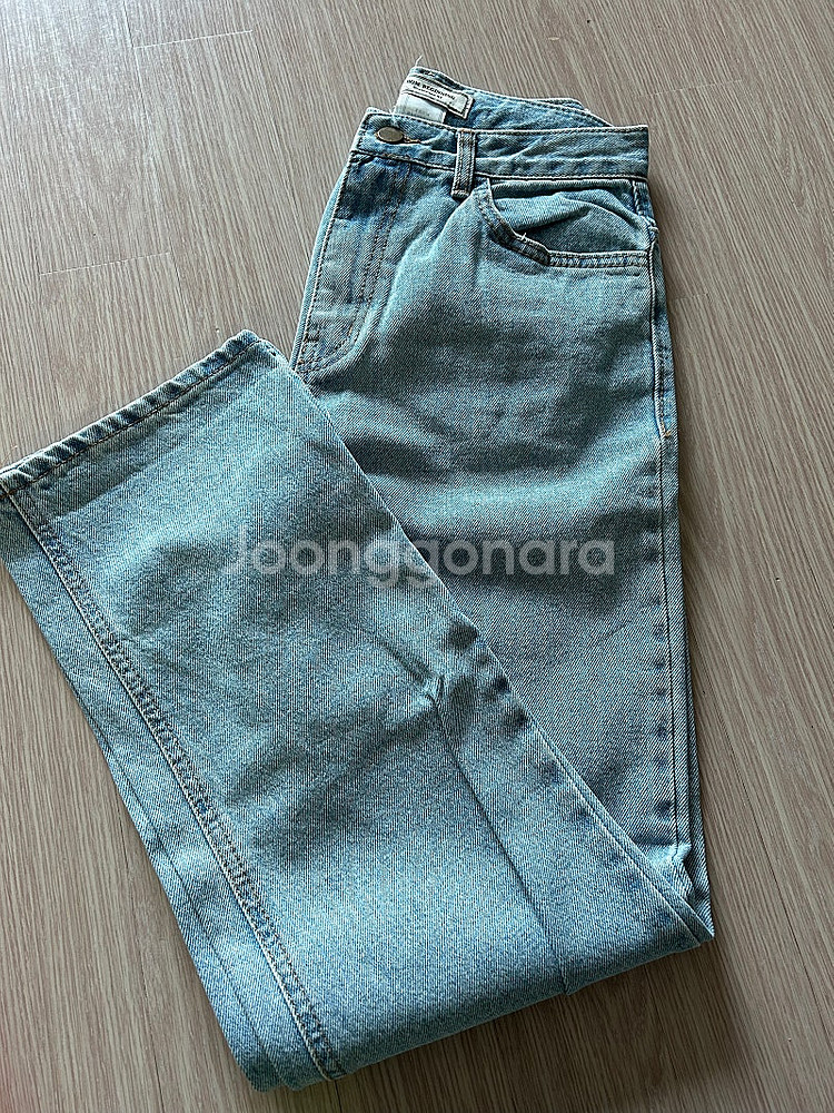프롬비기닝 모어진/데님바지/스몰사이즈--4