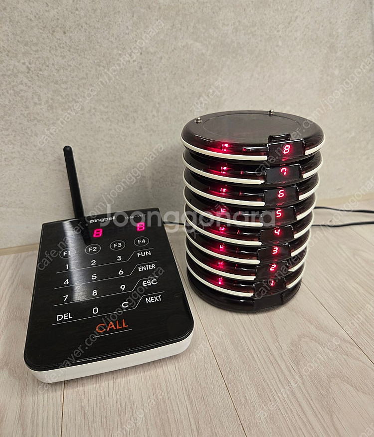 카페 진동벨 팝니다 원형제품 이지콜 ey-1000 진동...--3
