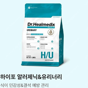 닥터힐메딕스 반려견 유리너리 770그람 샘플사료