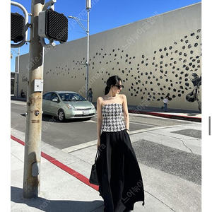 [새상품] 더로랑 트위드 탑 Beverly classic tweed top - L 라지