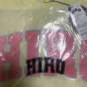 히로 캠퍼스 티셔츠 버터 140