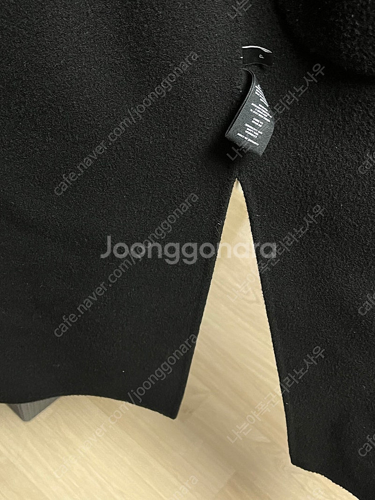 띠어리 여성 캐시미어 코트 / 블랙 TP사이즈--2