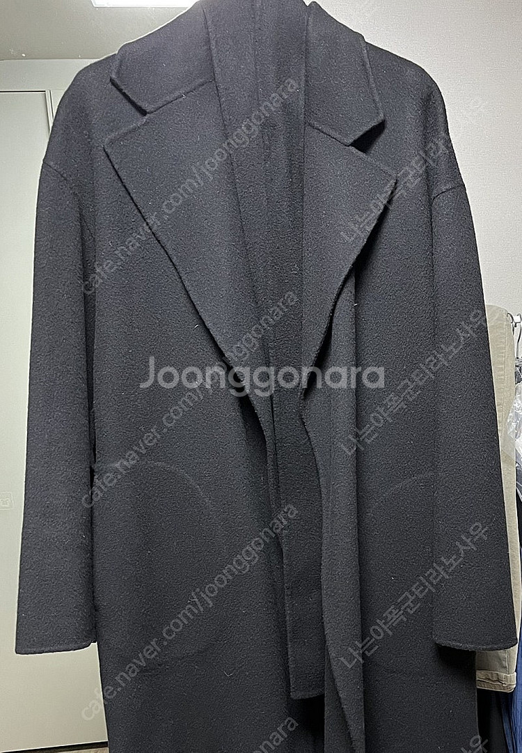 띠어리 여성 캐시미어 코트 / 블랙 TP사이즈--3