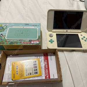 (SS급) 닌텐도 new 2ds xl 동물의 숲 에디션 풀박스