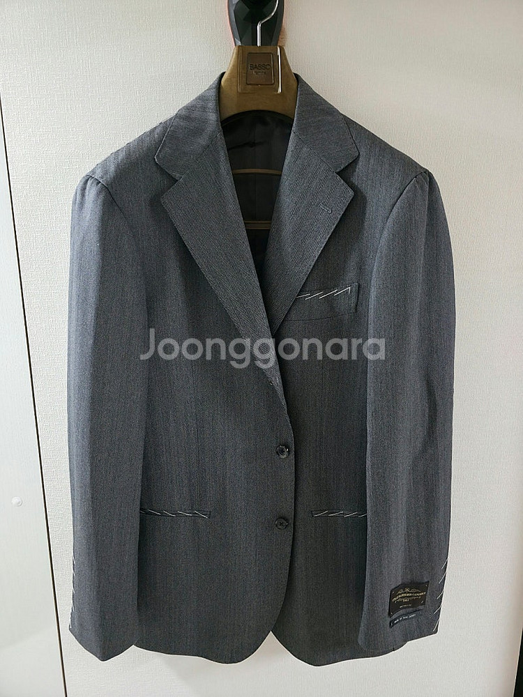 링자켓 마에스터 까노니코 그레이 헤링본 스포츠코트 자켓...--2