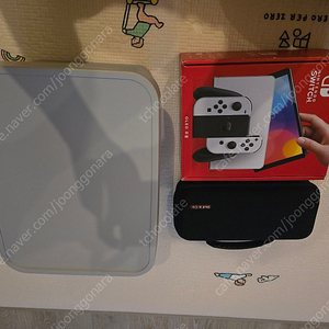 닌텐도 스위치 OLED 화이트 (풀구성) 팝니다!
