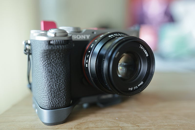 7장인 35mm f1.2 mk2 클래식 수동 렌즈 소니 마운트--3