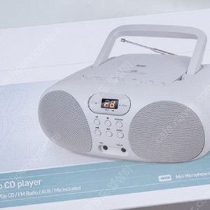 브리츠 BZ-GT20 포터블 라디오 CD 플레이어 (전용 마이크 포함)