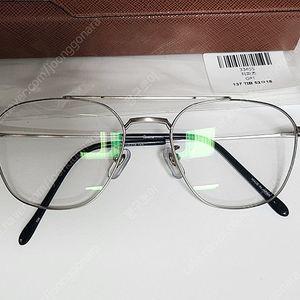 지파츠 투브릿지 안경 z137 앤틱 실버