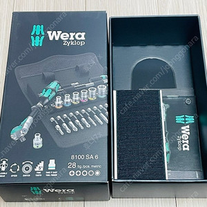 베라(WERA) 1/4 자이클롭 라쳇 소켓 세트 8100 SA 6