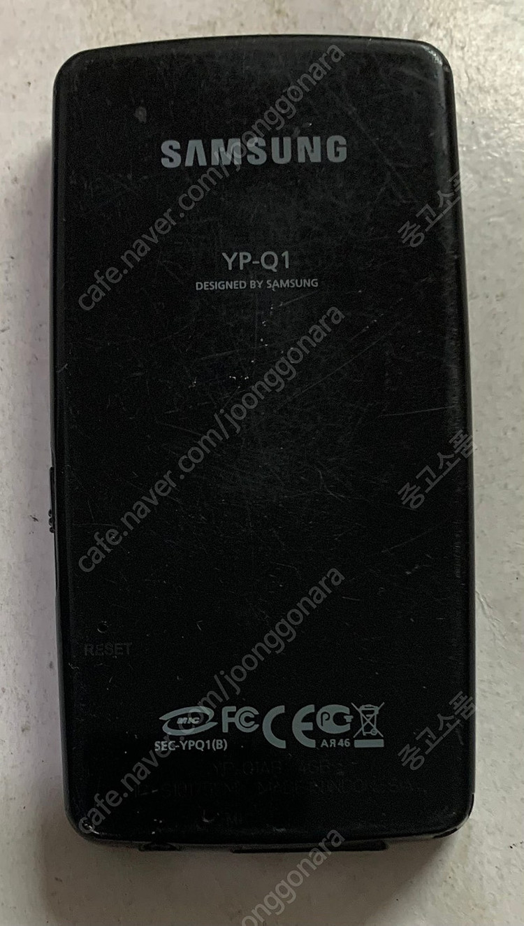 삼성 mp3 옙 YP-Q1 4기가 판매 이미지