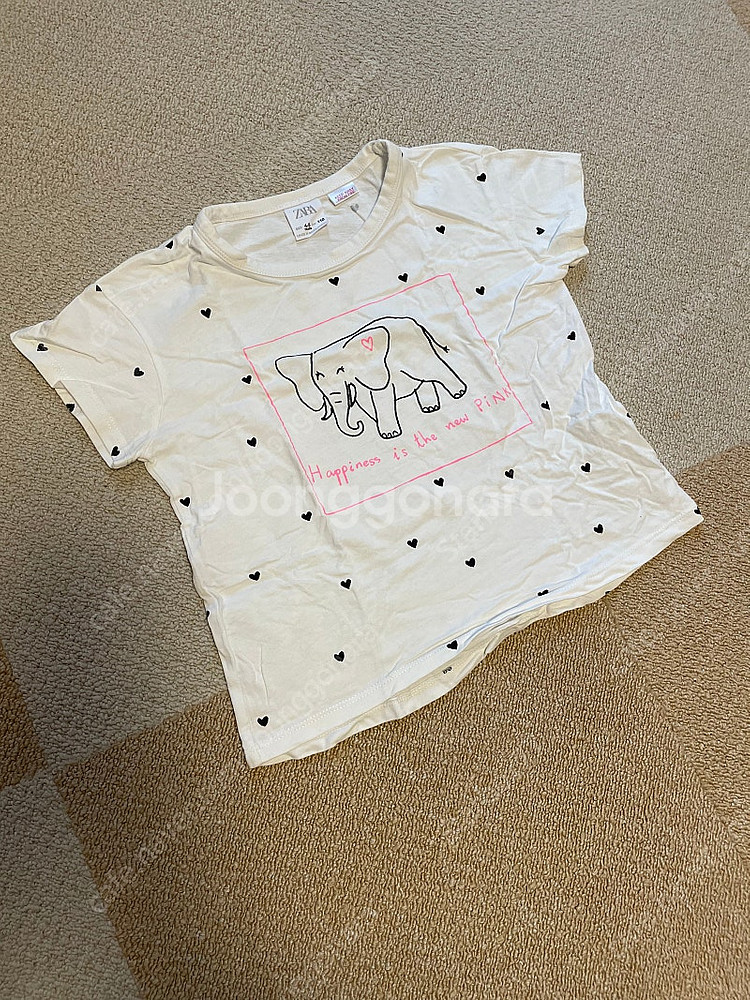 ZARA 키즈 반팔티 (4-5y) 110--0