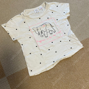 ZARA 키즈 반팔티 (4-5y) 110