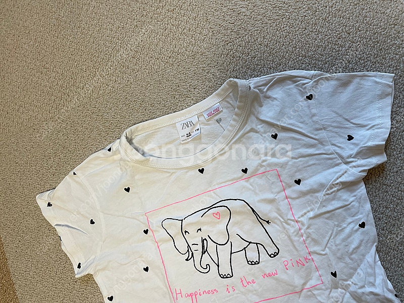 ZARA 키즈 반팔티 (4-5y) 110--2