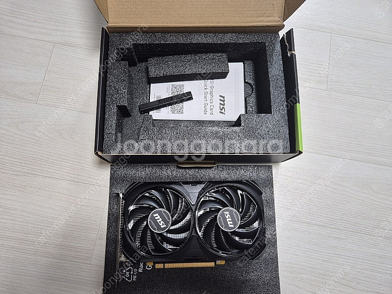 지포스 RTX msi4060 풀박스 택포 보증많이남음--1