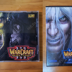 워크래프트3 오리지널 + 프로즌쓰론(확장팩) CD (시디키 동봉)