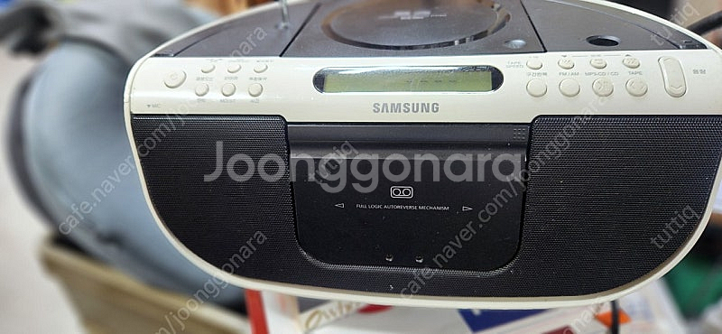 삼성 카셋트 라디오ㆍ시디 플레이어--1