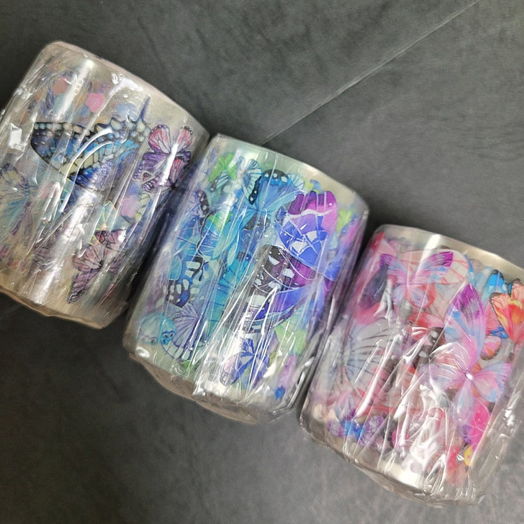 빈티지다꾸 나비 pet 마테 해외마테 마스킹테이프 다꾸 이미지