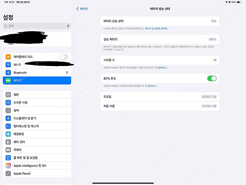 아이패드 프로 m4 13인치 + 애플펜슬 프로 풀박스--2
