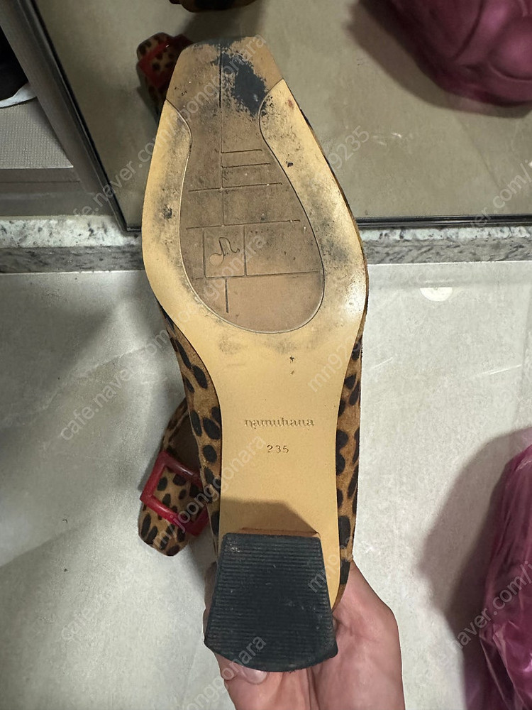 나무하나 펌프스 레오파드 구두 이미지