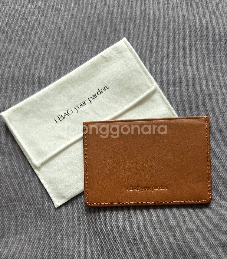 아이백유어파든 카드지갑 카멜--0