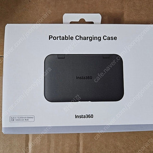 insta 360 (인스타 360) (X3, X4, Ace, Ace pro, Ace pro2) 엑세서리 팝니다. 휴대용 충전 케이스 2025년 7월 구입한 제품