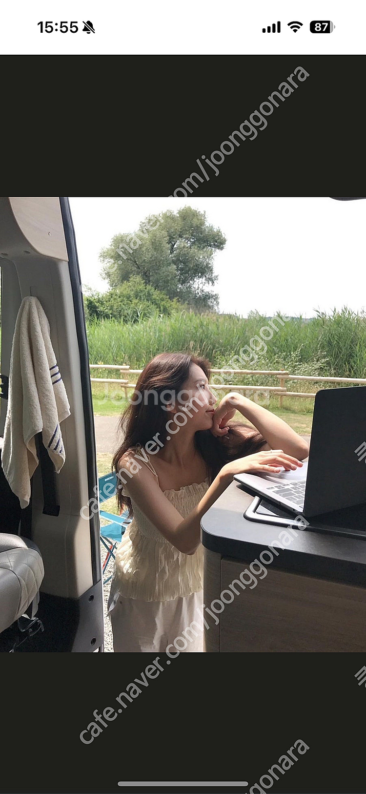 온스 ounce 스모크 나시 블라우스--5