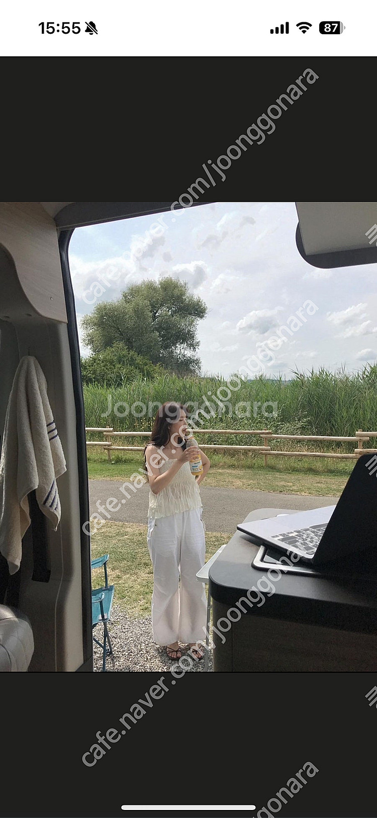 온스 ounce 스모크 나시 블라우스--6