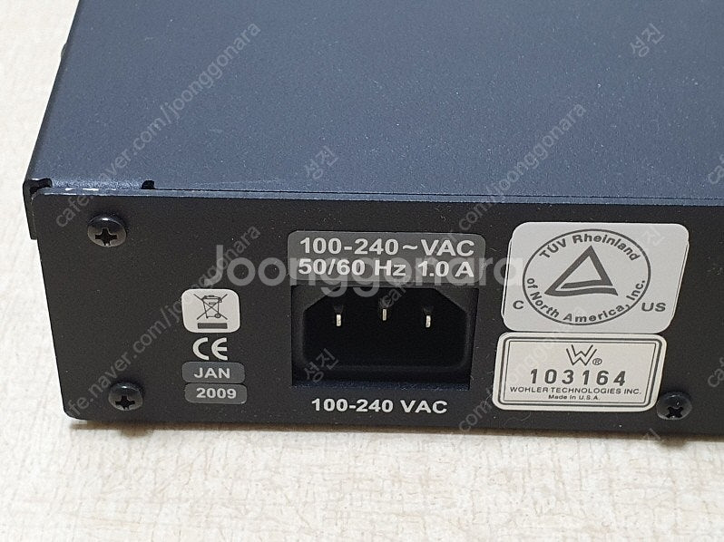 wohler vmmda-1 2채널 아날로그 모니터 앰프...--4