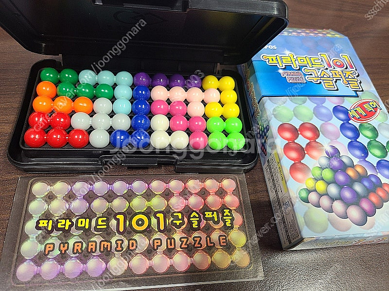 피라미드 101 구슬퍼즐 3D입체퍼즐 택포 14000원--0