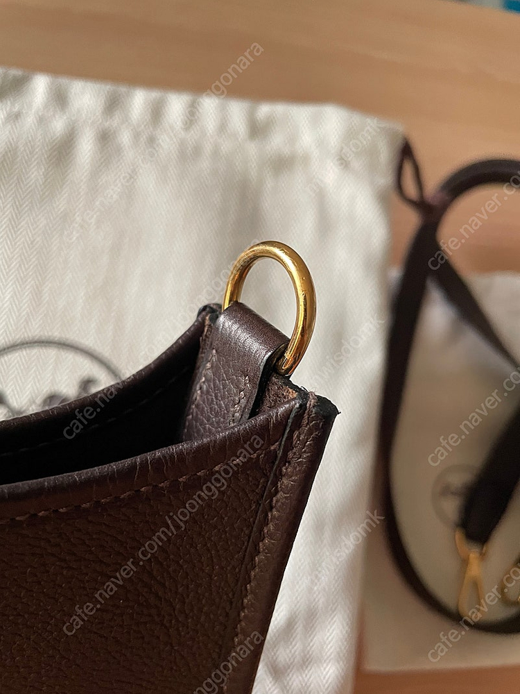 에르메스 에블린 미니 에벤 금장 이미지