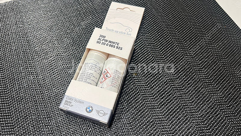 BMW 정품 붓펜 알파인 화이트--0